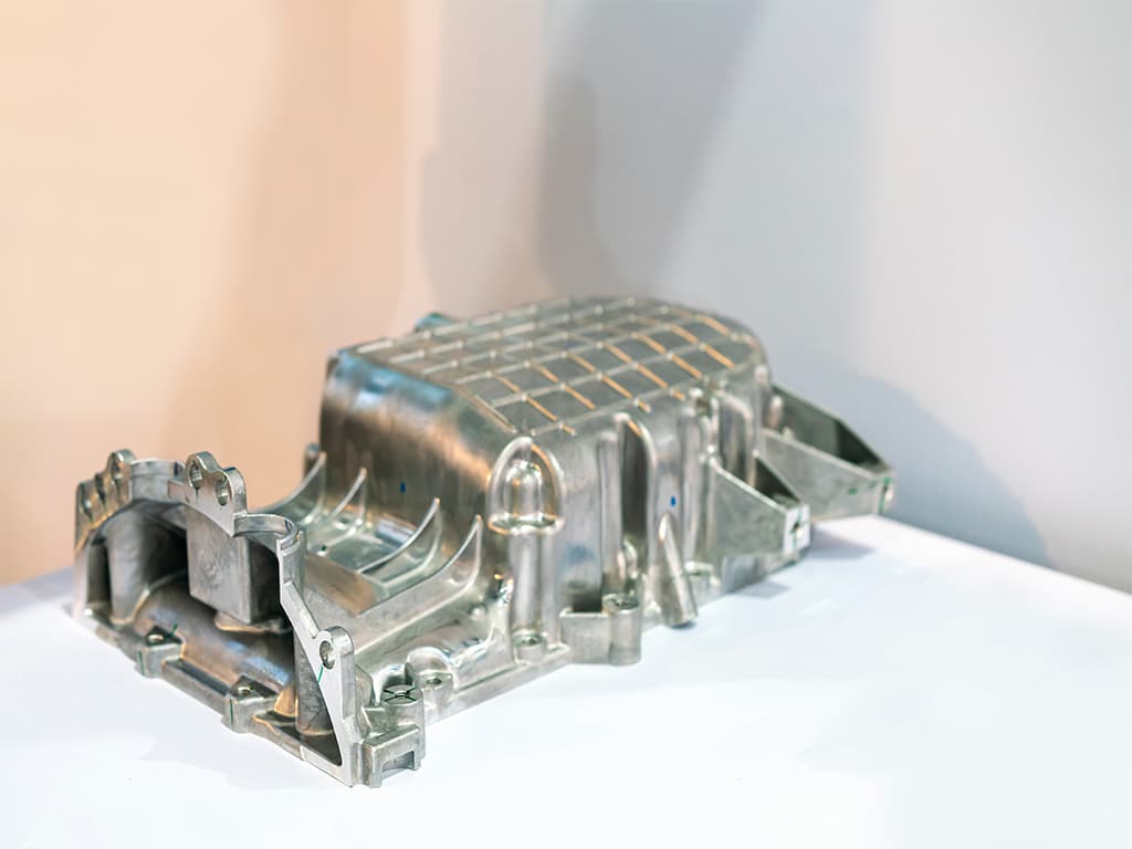 aluminum die casting automotive component