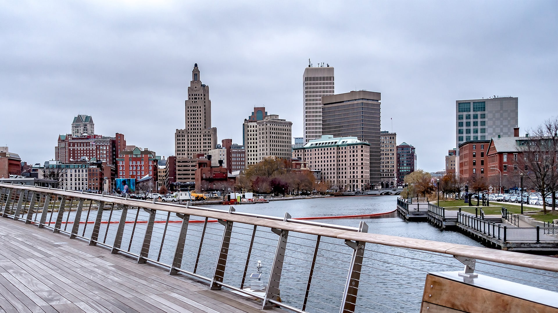 Providence skyline where Electrolizing is located