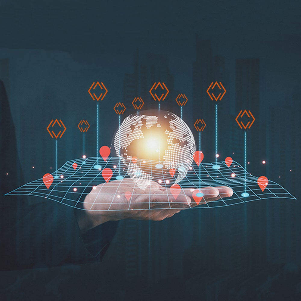 Armoloy global fulfillment network illustration
