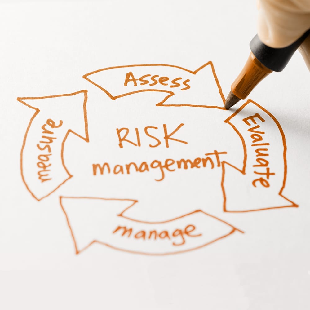 risk management drawing for metal failure mitigation