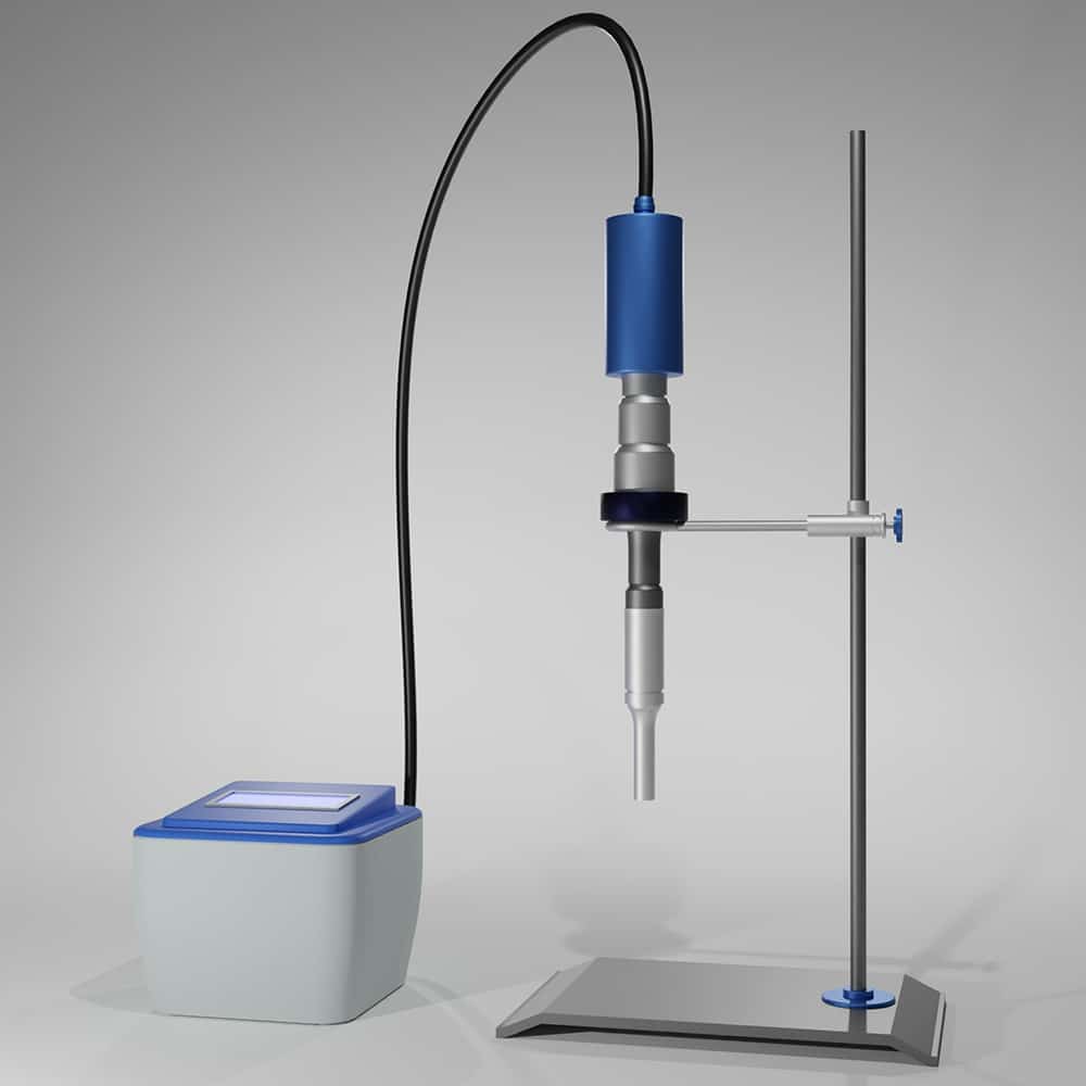 ultrasonic processor for detecting cavitation damage in metal objects