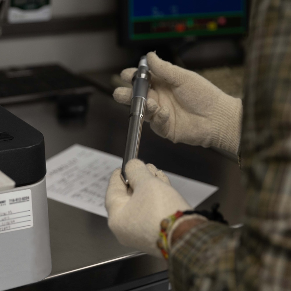 preplate examination of part at Armoloy Illinois