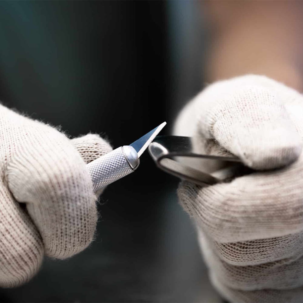 AMS 2406 testing methodology hard chrome plating bend test at Armoloy Laboratory