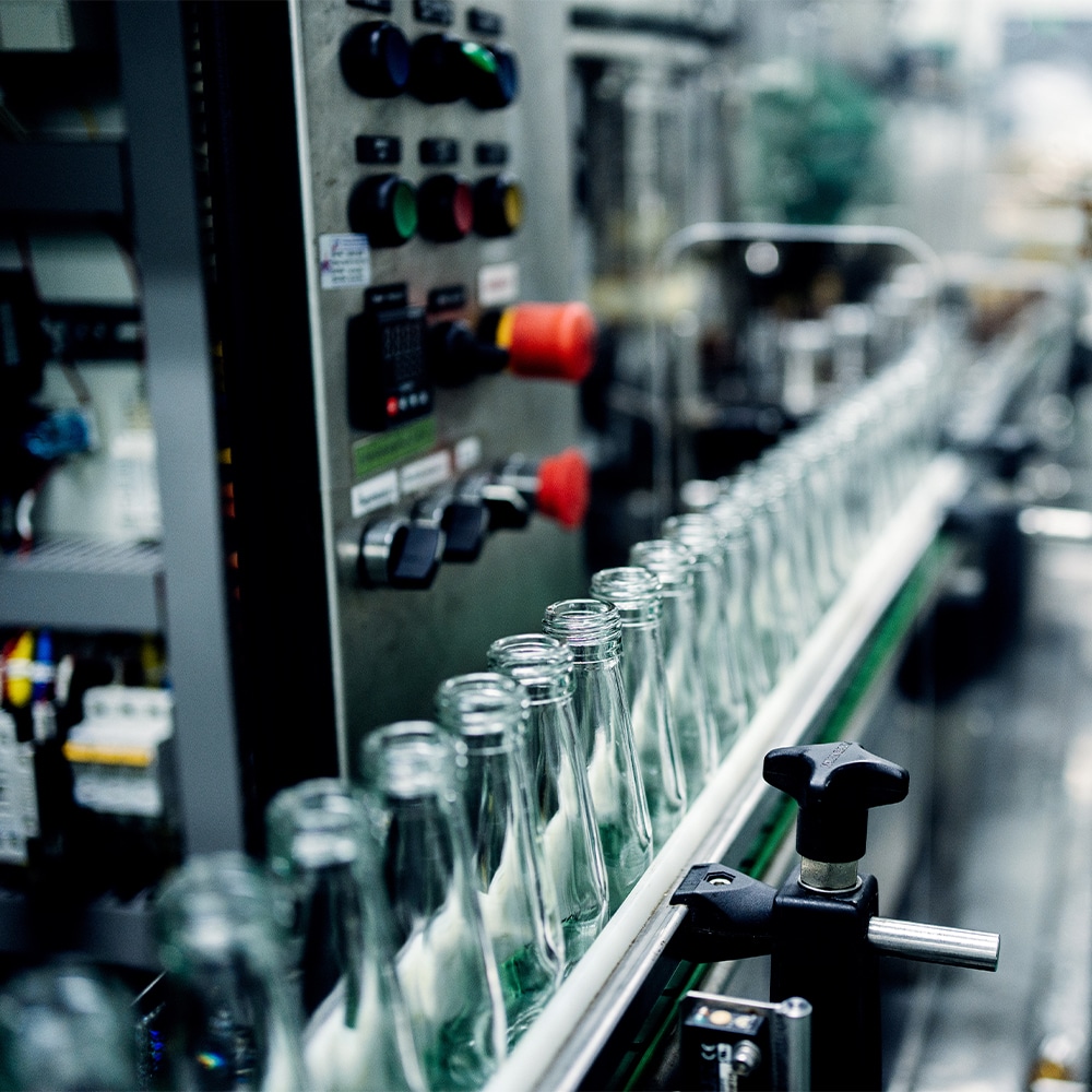 ASTM B117 industries salt spray fog test standard is required for rollers installed on this bottling line