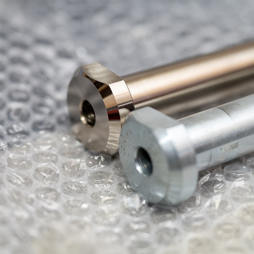 ASTM B733 compliant electroless nickel plated motorcycle axel shaft