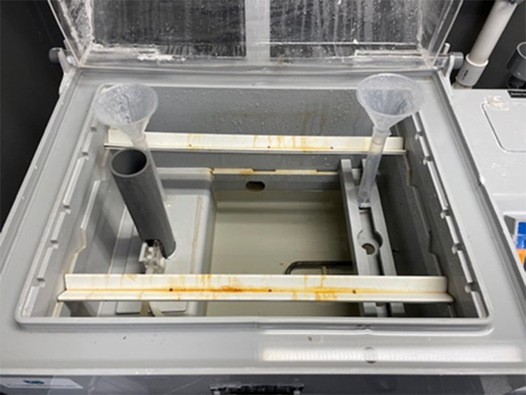 salt spray chamber for ASTM B117 testing methodology