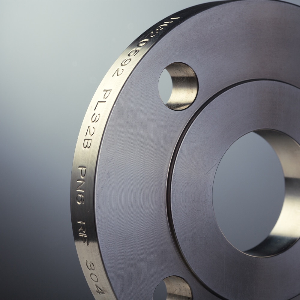 steel flange finished with AMS 2403 electrodeposited nickel plating from Armoloy