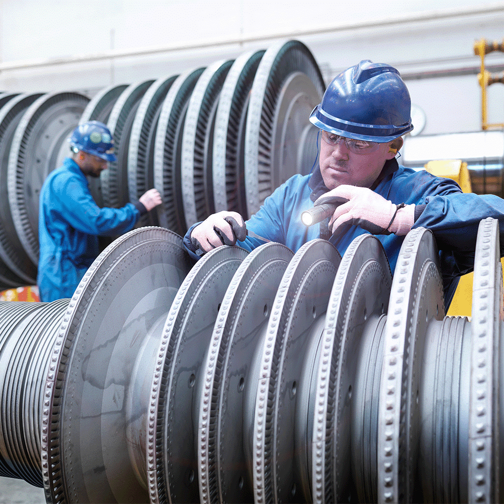 Regular inspection of metal surfaces on turbine engine for mitigating progression of pitting corrosion