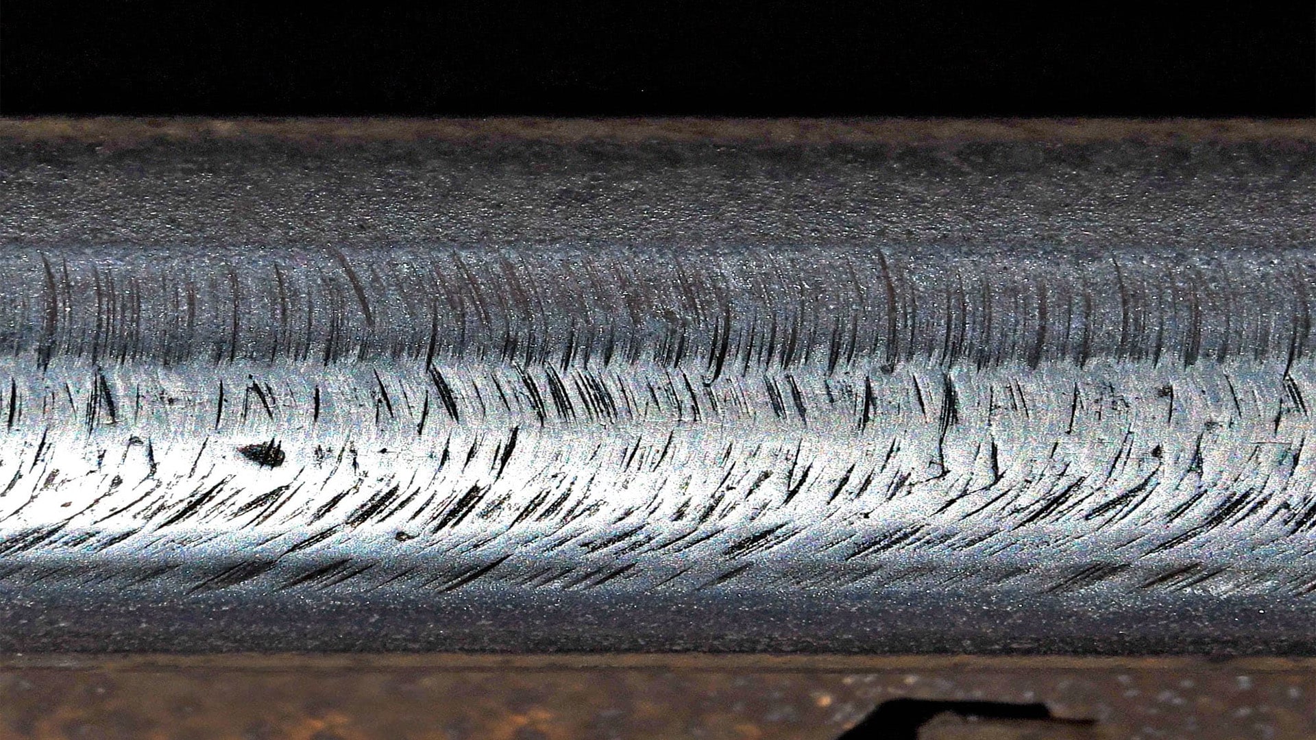 rolling contact fatigue on train rail
