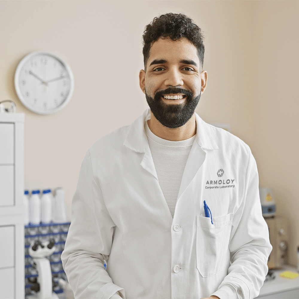 Armoloy lab technician