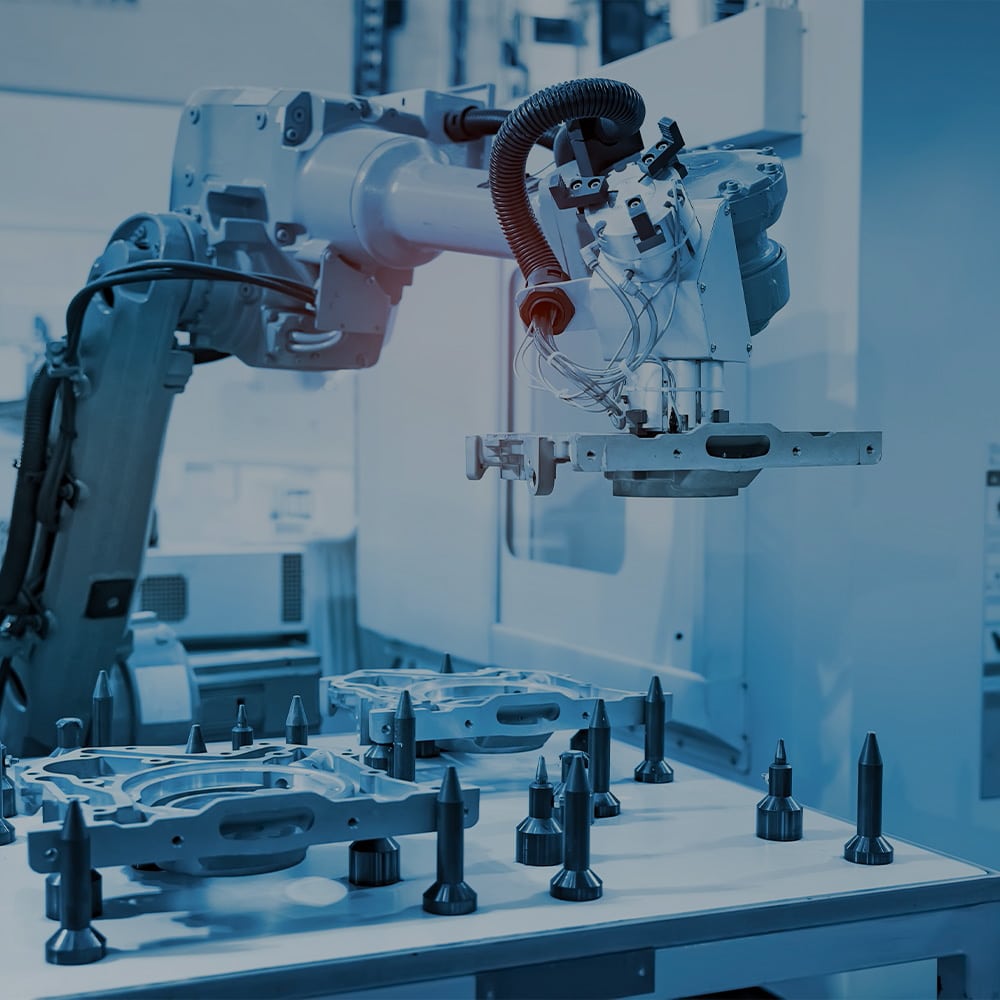 robotic arm performing tasks
