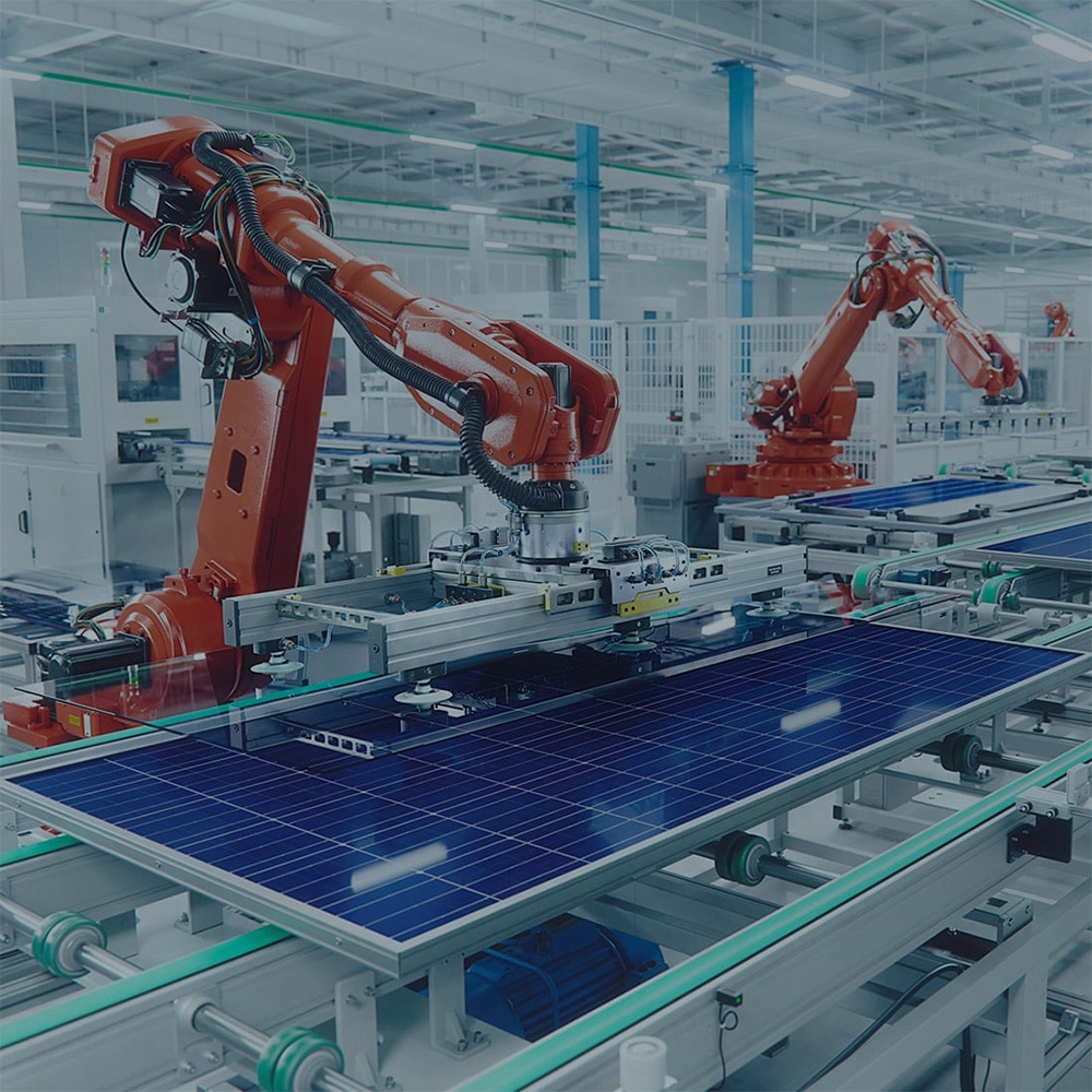 solar clean energy automation assembly line